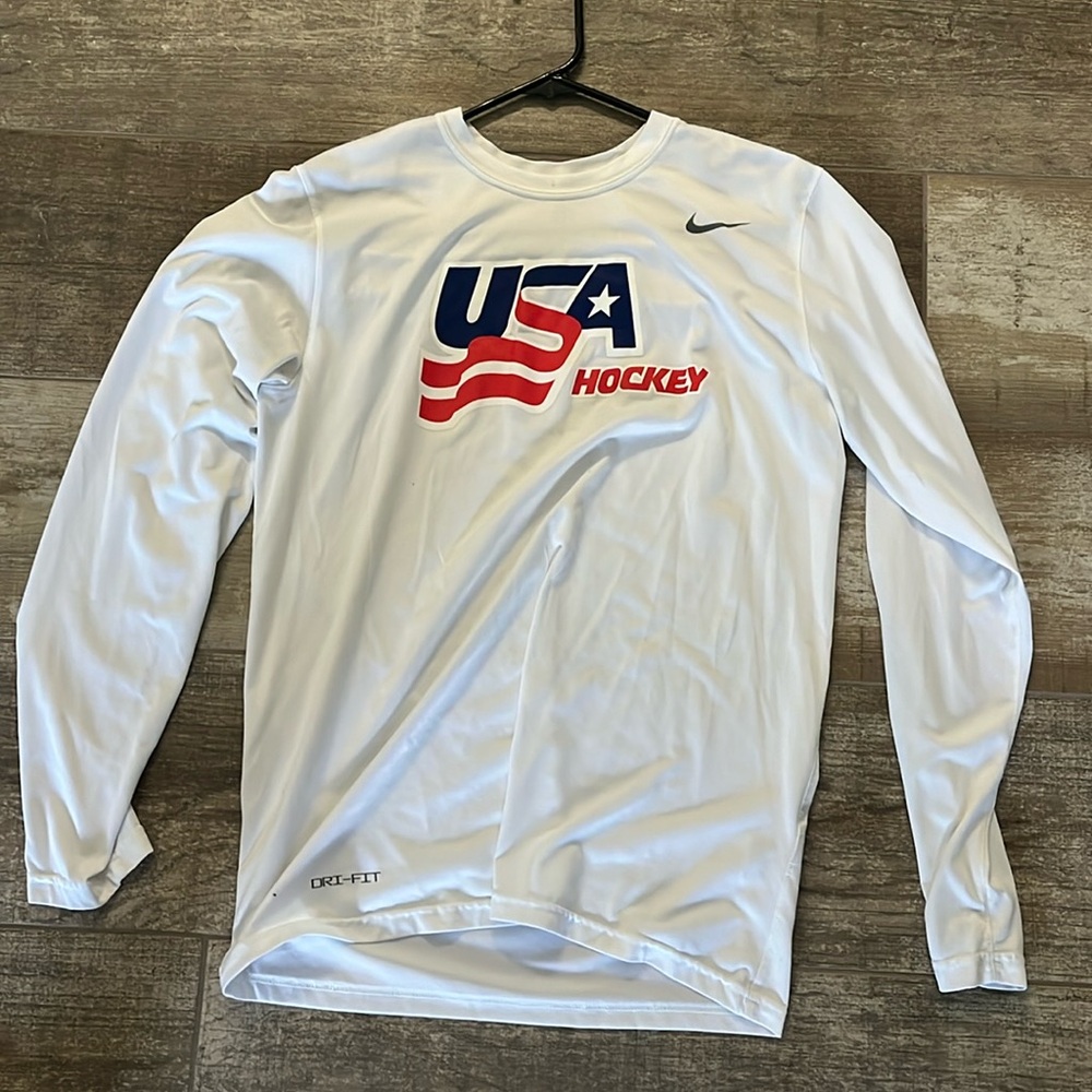 USA hockey long sleeve